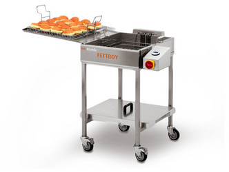 Deep fryer device FETTBOY Das kleine Fettbackgerät, ideal zum Schaubacken