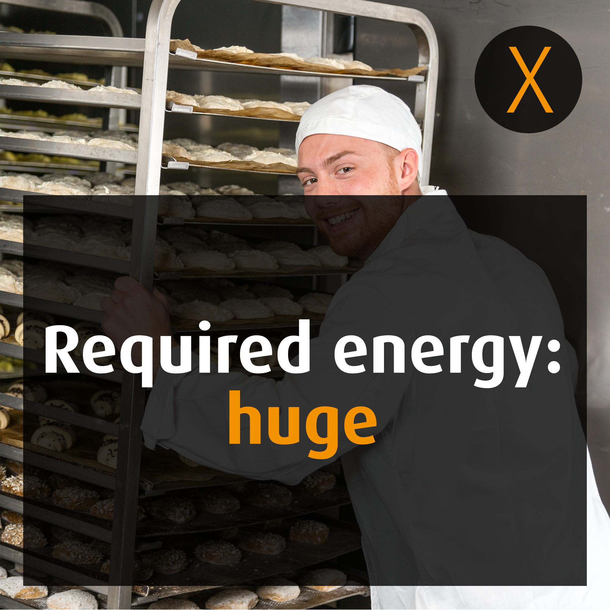 Rack freezers require too much energy Rack freezers require too much energy