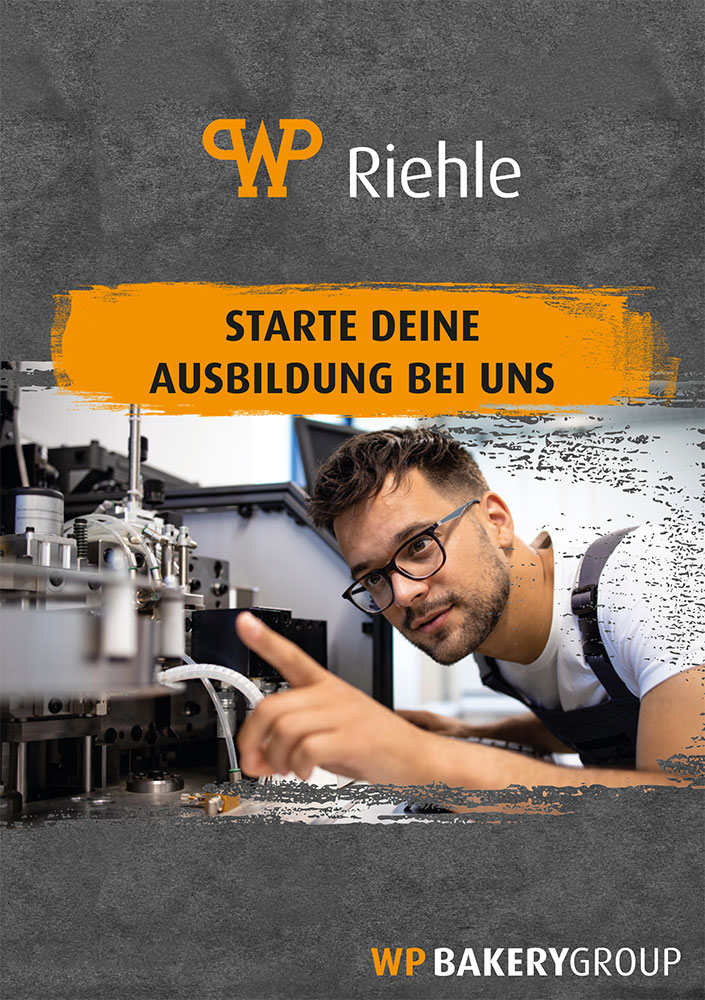 Ausbildungsbroschüre von WP RIEHLE Ausbildungsbroschüre von WP RIEHLE